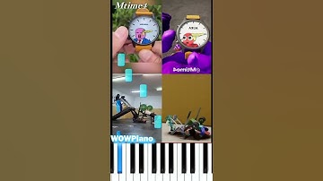 Aura Moments EPIC  #minecraft @Mtime4 Piano Tutorial