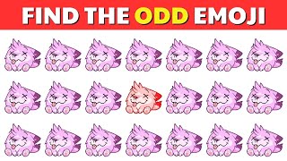 FIND THE ODD EMOJI OUT #070 | Odd One Out Puzzle | Find The Odd Emoji Quizzes