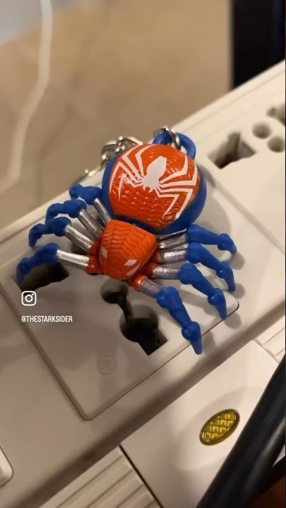 Spider-Man 2 PS5 Spider-Bot Keychain | The Starkside
