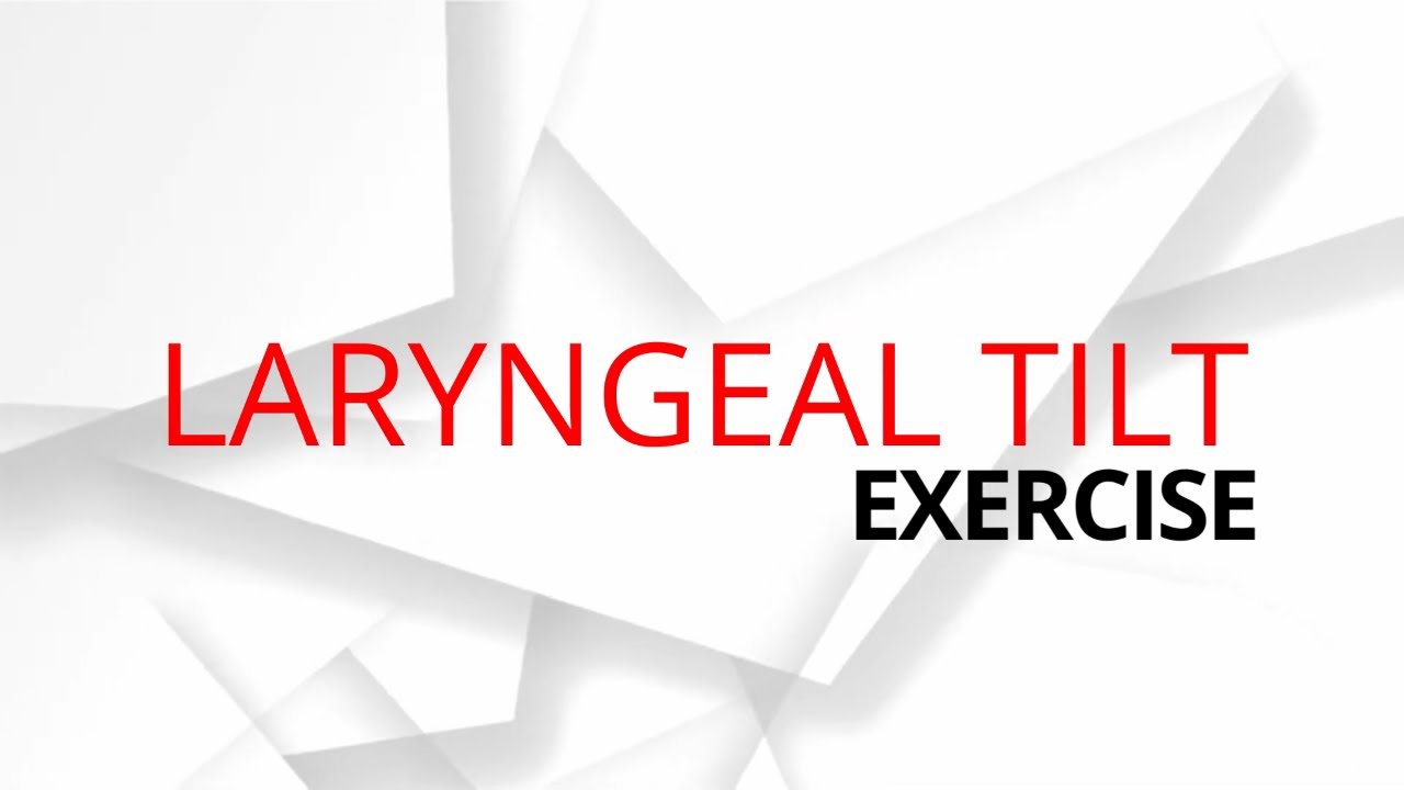 Laryngeal Tilt Vocal Exercise How to sing high notes YouTube