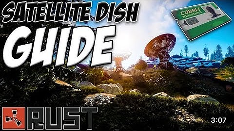 RUST How to do satellite dish key card puzzle (tutorial) 2025!!!