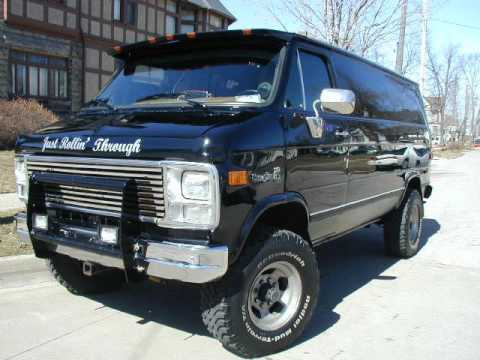 4x4 chevy van