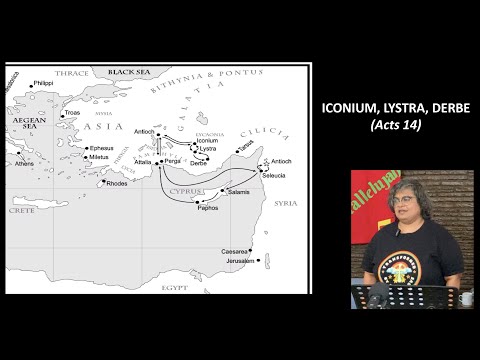 Iconium, Lystra, Derbe (Acts 14)