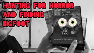 Hunting Horror DVDs and Bigfoot at Flea Land!