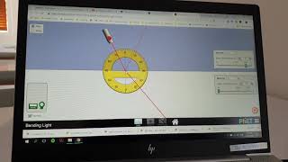Y12 Total Internal Refraction Video PHET Simulation