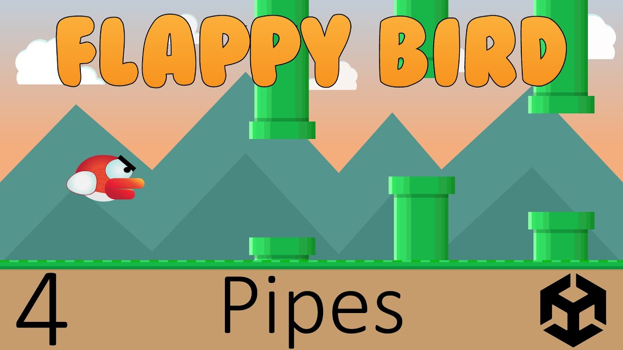 Flappy Bird in Unity entwickeln - PIPES (E04) - YouTube