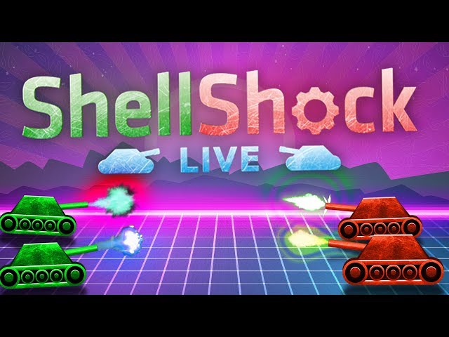 Shellshock Live - #2 - Tanks a Lot! (4 Player Gameplay) 