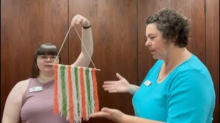 Morrisson-Reeves Library Program Pickup Kit: Yarn Wall Hangings