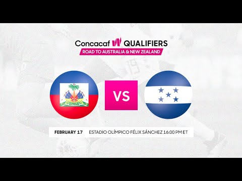 2022 Concacaf W Qualifiers | Haiti vs Honduras | Group E