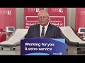 Premier ford holds a press conference in vaughan  april 3