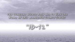 Unknown ID12 Remember Trance Track from 1994