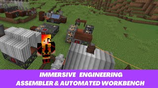 Minecraft Mod Spotlight ~ Immersive Engineering  ~ Assembler & Automated Workbench Wealth