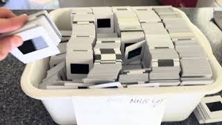 Lot 5 - Bulk Civil Airliners Aircraft Slide Lot For Sale 4300 slides $430 Hong Kong Kai Tak Airport