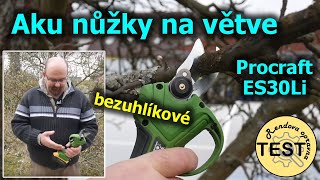 Aku nůžky na větve Procraft