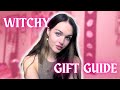 Gift guide for the witchy spiritual astrology  tarot girlies 