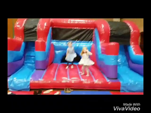 Inflatable multi play bouncy castle hire Durham