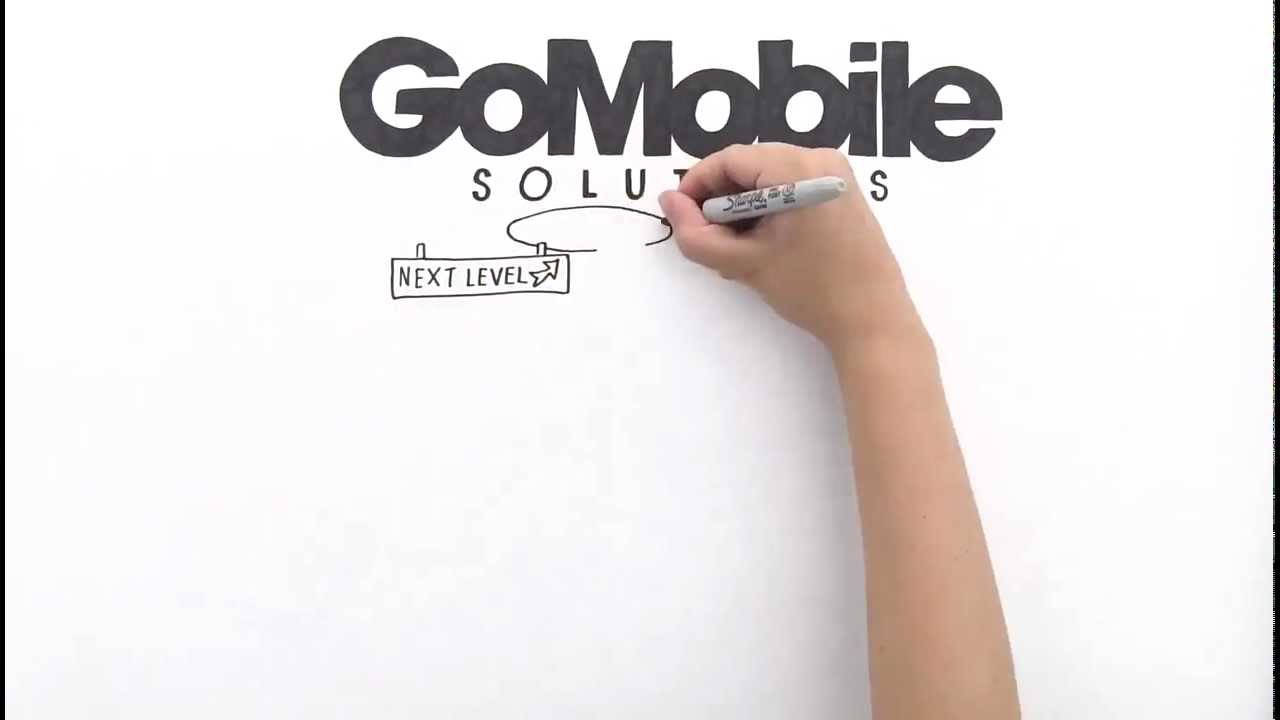 Whiteboard Animation Video by Ydraw for Go Mobile Solutions YouTube