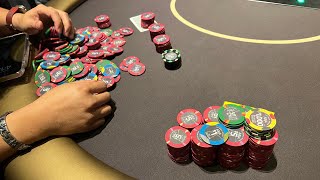 I Have ACES and My Opponent Goes ALL-IN!!! 💰 VEGAS POKER 💰 | Poker Vlog #39