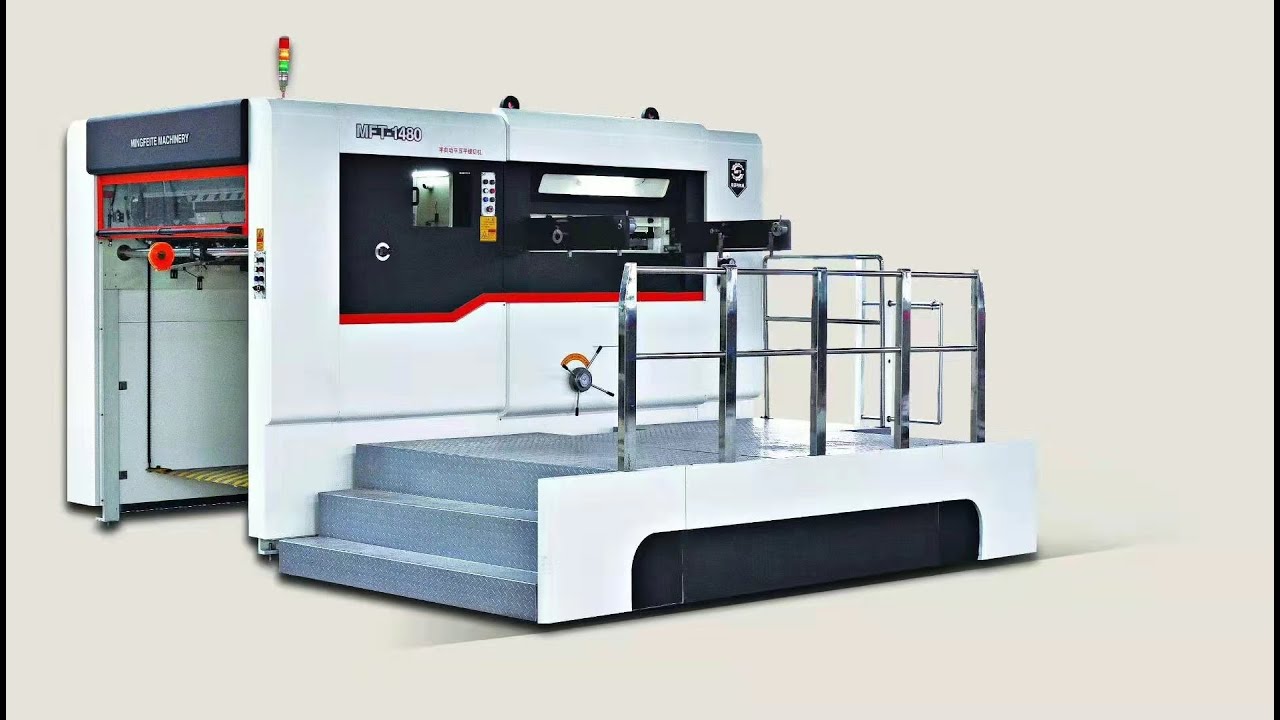 Full automatic high speed die cutting machine YouTube