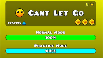 Geometry Dash - Can’t Let Go (All Coins) Level 6 100% Complete