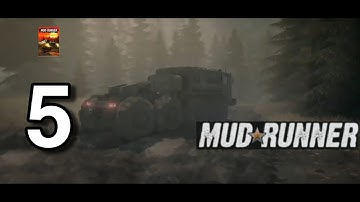 MudRunner Off Road Game Mission 5 (Android/Ios) Gameplay