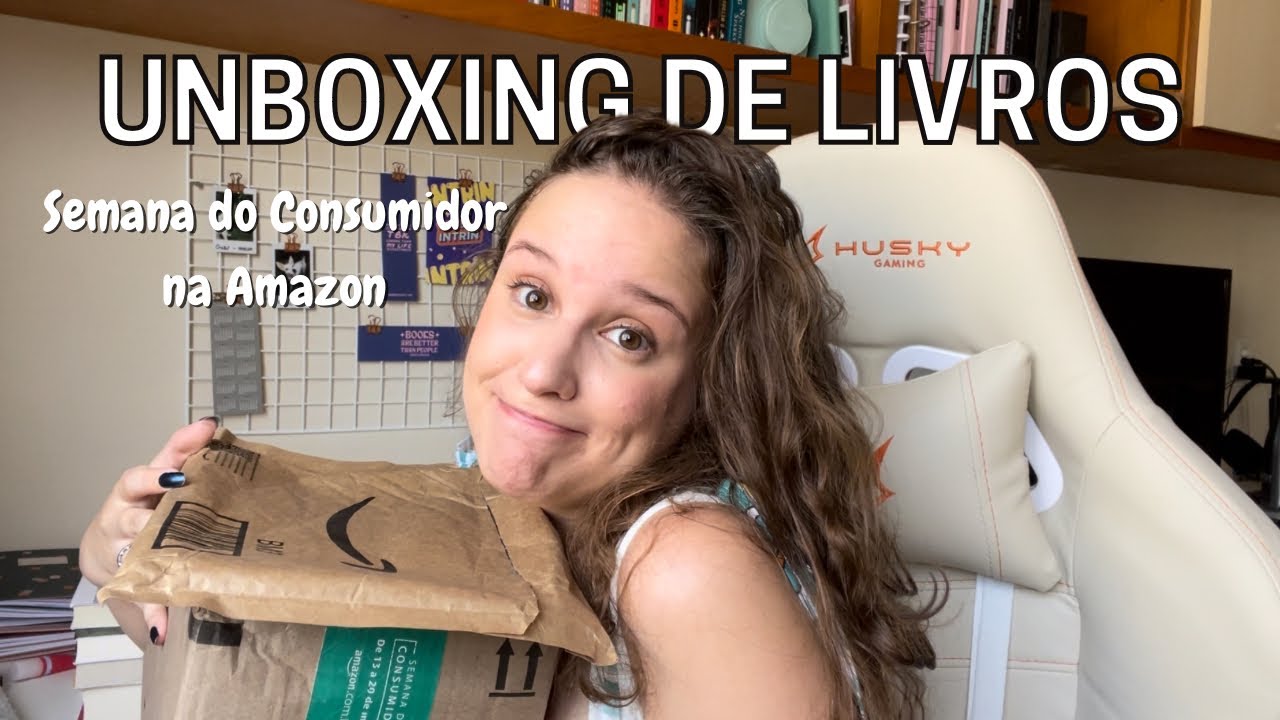 Unboxing de livros da semana do consumidor | book haul