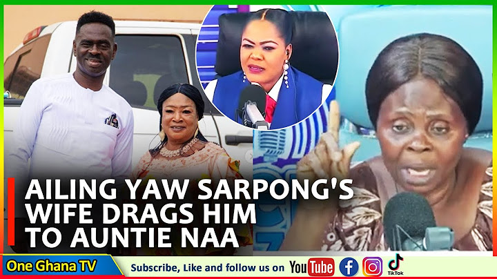 Oh😲A!ling Yaw Sarpong’s Wife Drαgs Him To Auntie Naa; Accυses Tiwaa of Snαtching Her Husby....