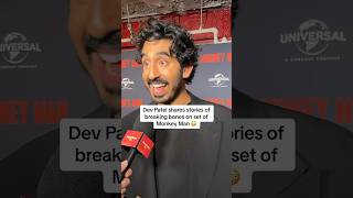 Dev Patel is such a trooper! Glad he&#39;s well now 🤗 #movies, #filmtok #fyp #monkeyman #devpatel