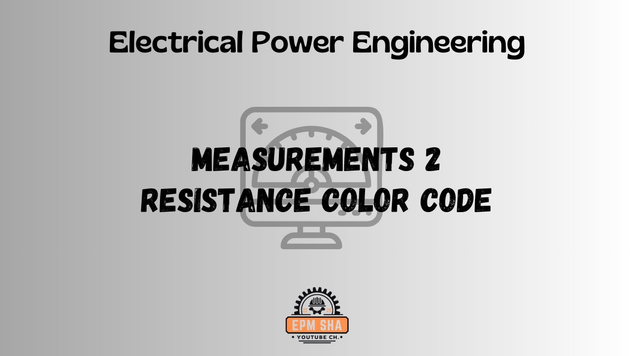Color Code Measure Test Measurements 2 - Resistance Color Code - YouTube