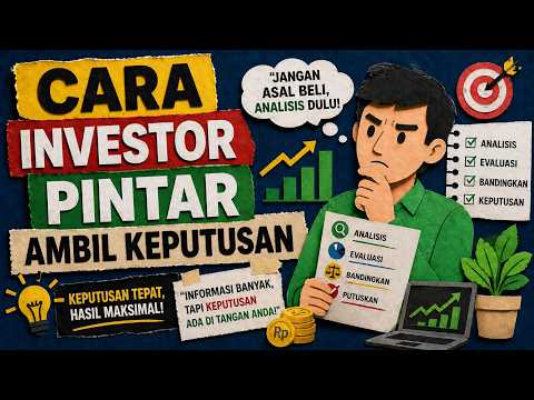 Cara Investor Saham Profesional Mengambil Keputusan Cerdas di Tengah Risiko Pasar untuk Pemula