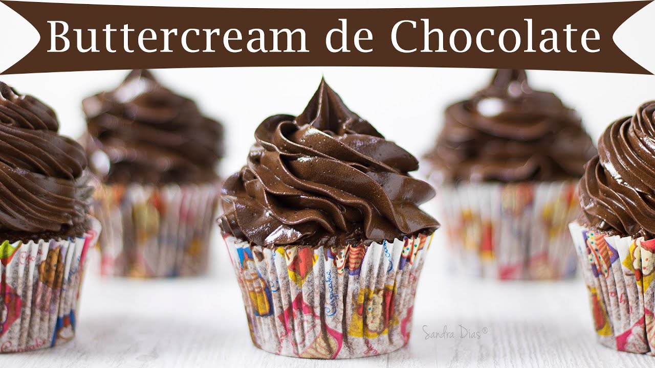 Buttercream de Chocolate de Merengue Suíço | Receita Sandra Dias | Especial Bolos Decorados