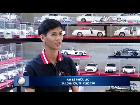 Bộ sưu tập siêu xe mô hình của anh Lê Phước Lộc, xã Long Sơn, TP.Vũng Tàu | BRTgo