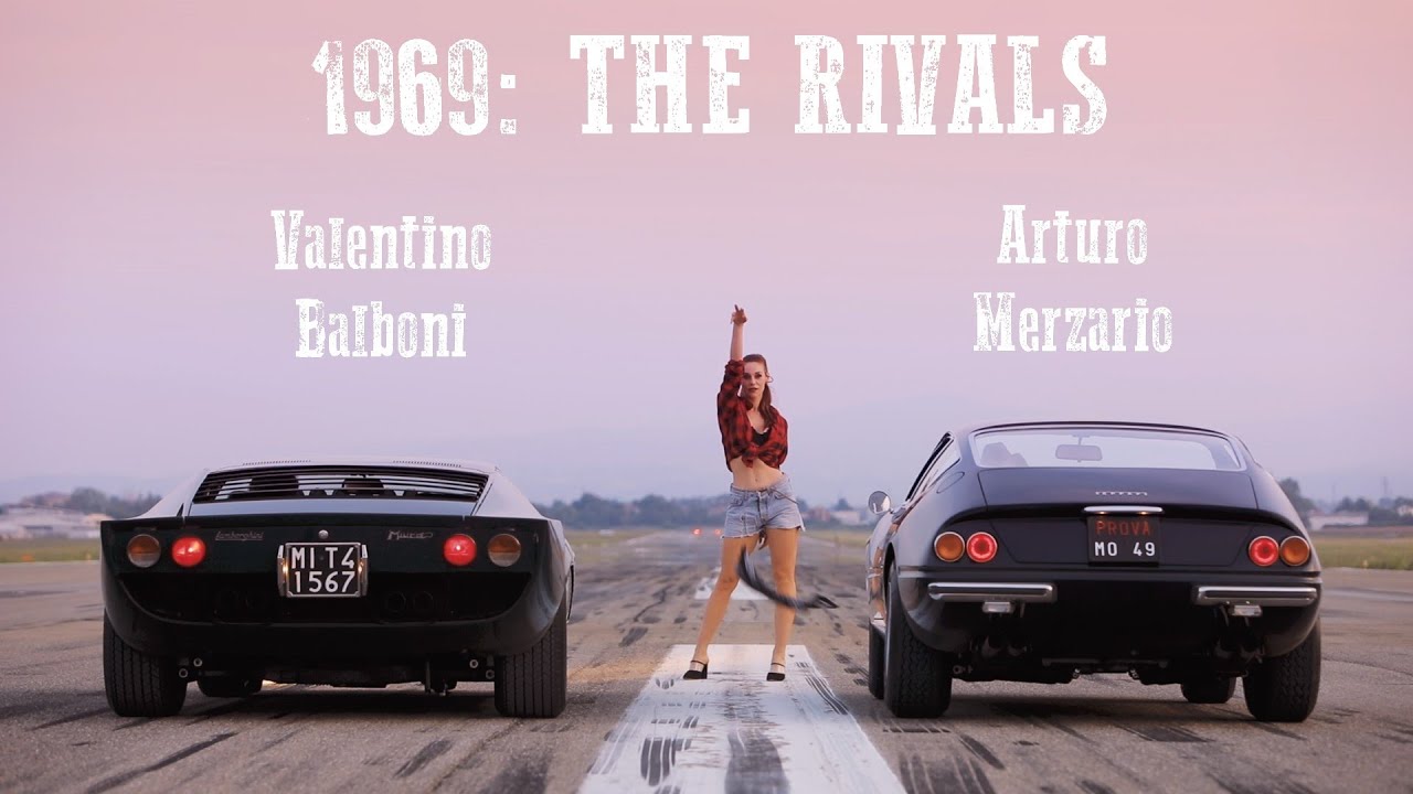 The Rivals - Lamborghini Miura 'Millechiodi' vs Ferrari 'Daytona' - YouTube