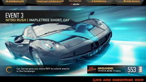 NFS No Limits #Car Series #HACHI ROKU #Chapter 3 #Toyota AE86 Trueno