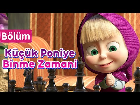 Maşa İle Koca Ayı - ♟️ Küçük Poniye Binme Zamani 🐴 (Bölüm 28) Yeni bölüm! 💥🎬