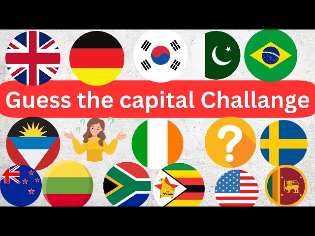 Country Capital - Country Flag Match VIII Quiz - By JollyTee