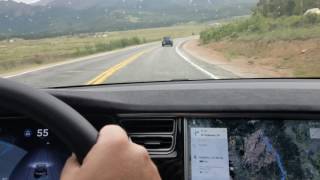 Tesla Autopilot Firmware 17.26.76 Demo/Test Mountain Road in Rain (Part 1 of 10)