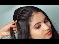 Beautiful hairstyle for wedding functions || Quick & Easy Hairstyle for ladies | hair style girl