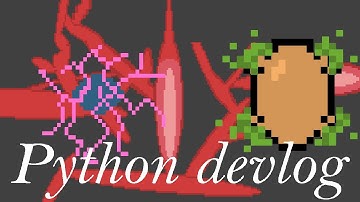 Making a biology game in python devlog # 1