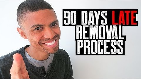 90 DAYS LATE REMOVAL PROCESS || HOW YOU CAN REMOVE ALL NEGATIVE ITEMS CREDIT REPAIR