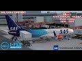 P3D V3 STOCKHOLM - GENOVA SAS SCANDINAVIAN AIRLINES - VATSIM