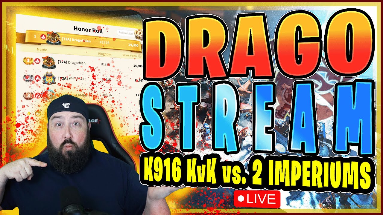 K916 KvK Progress (We're Imperium?!?) - More Anniversary Festivities! Tech Updates