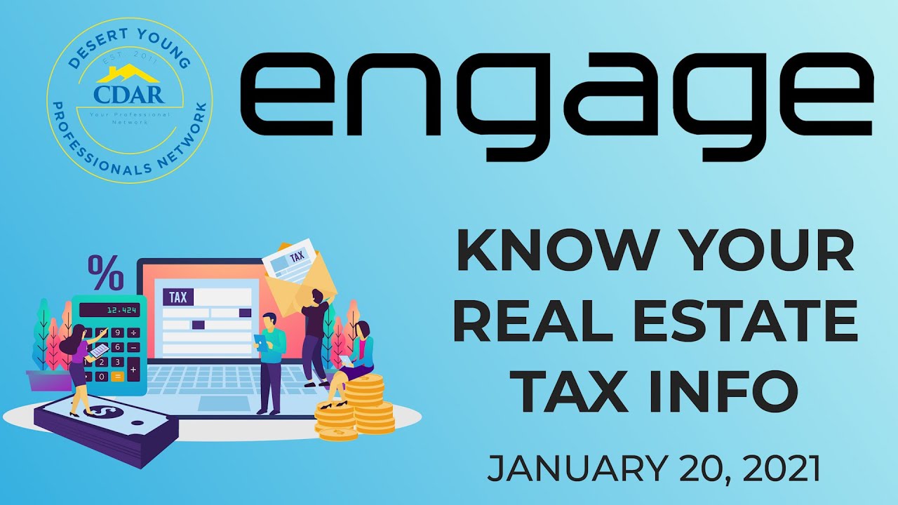 YPN Engage Know Your Real Estate Tax Info Jan. 20, 2021 YouTube
