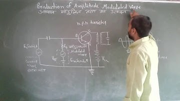 production of amplitude modulated wave