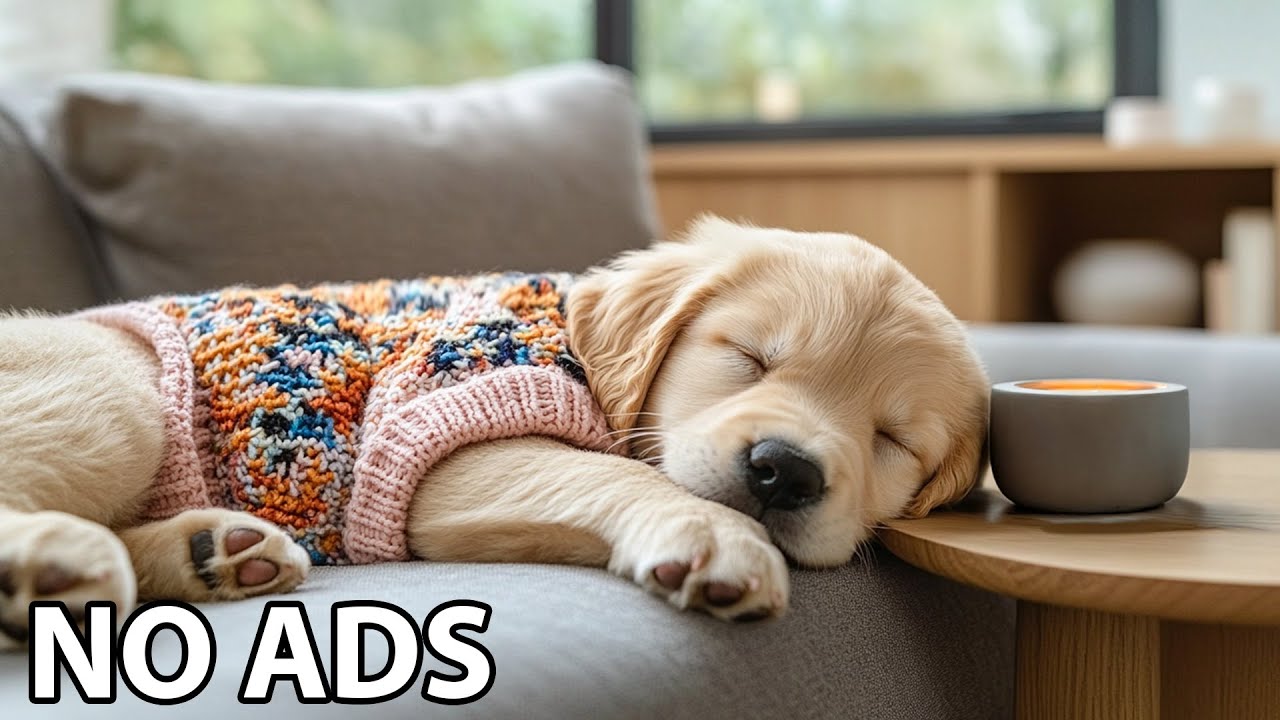 12 Hours Dog Calming Music 🌈 Dog Music – Dog Soothing Soundscape For Comfort And Ease🐾Sleep and Calm