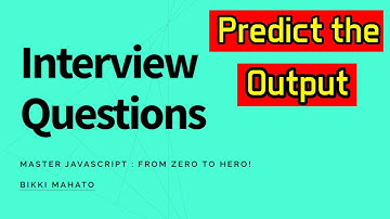 Predict output of the code Number Constructor ? | JavaScript Interview Questions | Zero to Hero! 🏆