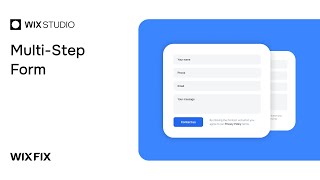 Custom Multi-Step Forms in Wix | Wix Fix