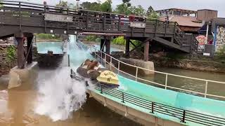 Video of Saw Mill Log Flume at Six Flags Great Adventure just before mishap injured 2