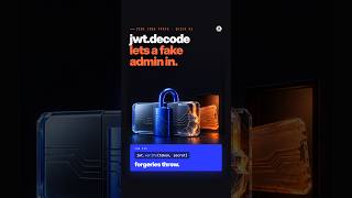 Details Quick Trap #1 · jwt.decode() instead of jwt.verify(), 15 s Update