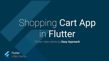 Flutter Cart Application, flutter video tutorial in English, part 20